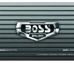 Boss Armor 1200 Watts, 2-Channel Amplifier (AVA-AR1200.2)