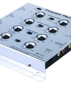 Power Acoustik 3-Way Elect Xover Remote Bass Knob (OW-C30XR)