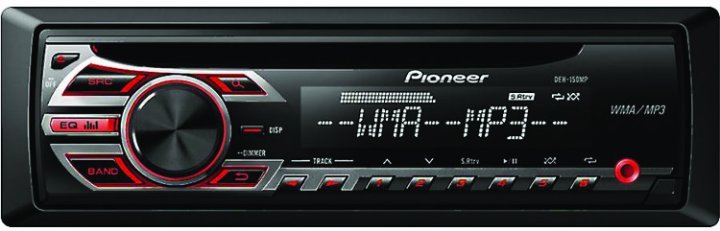 Pioneer CD/MP3/WMA Car Stereo Receiver (DEH-150MP)