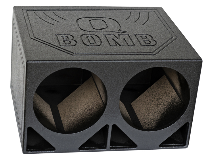 2hole 12inch Turbo Vented (QP-QBOMB12TB)