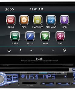 Boss Din BT 7-Up Flip LCD Receiver (AVA-BV9976B)