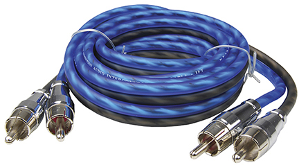 AudioPipe 15ft Platinum Plate RCA Cables (CPM-15)