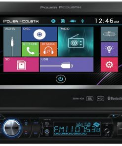 Power Acoustik Din Source w/Motorized 7in LCD (OW-PD-724B)