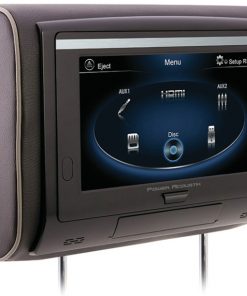 Power Acoustik Univ 9in Headrest w/Touch Screen (OW-HDVD-94T)