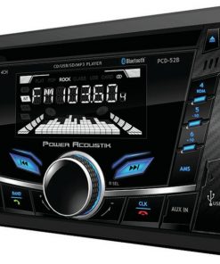 Power Acoustik 2-Din CD/MP3 Receiver w/USB BT (OW-PCD-52B)
