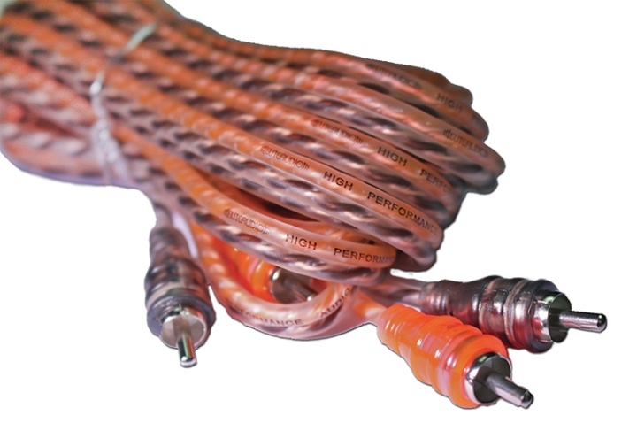 Elite Audio 15ft RCA Cable Orange/blk (EARCA15OB)