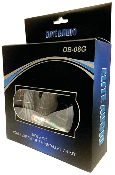 Elite Audio Blue 8G Amplifier Kit (EAOB08G)