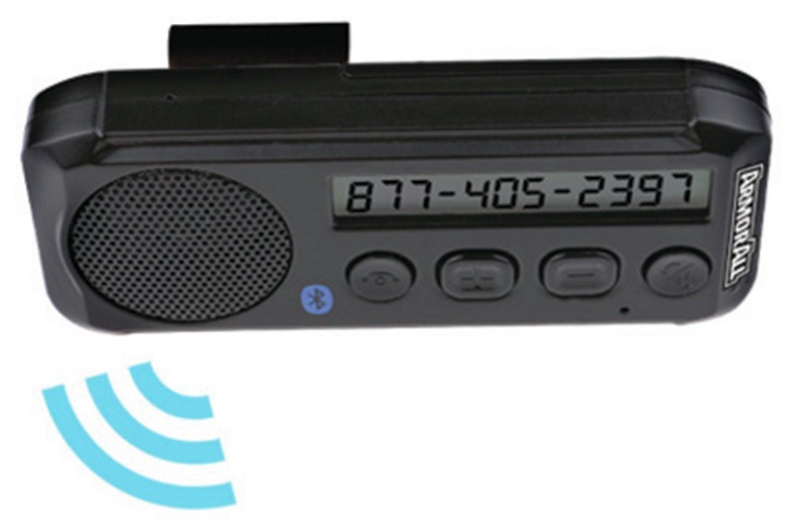 Handsfree BT Speakerphone Clip Caller ID (XT-AHF91002BLK)