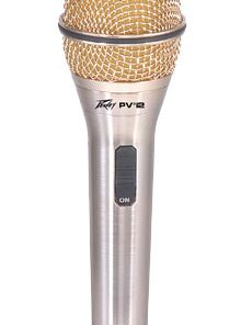Peavey  PVI  2G  Gold Microphone With 1/4" to Xlr Cable (593490)