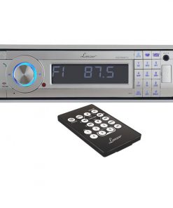 AM/FM Marine In-Dash Detachable Face Radio w/CD/MP3/USB/SD/AUX Input with Bluetooth Wireless Technology (RBAQCD60BTS)