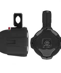 500 Watts 6.5'' 2-Way Marine Wake Board Speaker (Black Color) (AQWB65B)