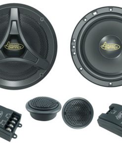 6.5-Inch 200 Watt 2-Way Coaxial Speaker Component System Kit, Tweeters, Crossovers, Set of 2 (DCT6KT)