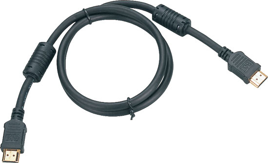 3 ft. High Definition HDMI Cable with Magnet Filter, Gold (GQHDMI3)