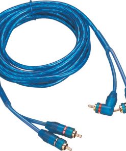 6 ft RCA 2 Channel Twisted Pair Audio Cable W/ Aluminum Shield, Gold Plated RCA Connector (GTP6)