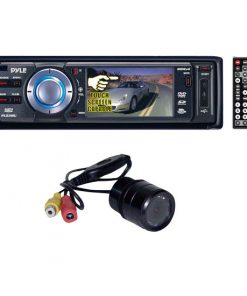3'' TFT Touch Screen DVD/VCD/MP3/MPEG4/CDR/USB Player & AM/FM Receiver + Flush Mount Rear View Camera w/ 0 Lux Night Vision (KTGSCR104)