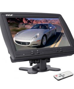 9'' TFT LCD Headrest Monitor w/ Stand and AC to DC Adaptor (Black) (KTHR962K)