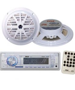 Marine Stereo AM/FM Radio Receiver USB/SD iPod/MP3 Player + 2 x 100W 5.25" Speakers (KTMRGS43)