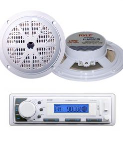 Marine Stereo AM/FM Radio Receiver USB/SD iPod/MP3 Player + 2 x 100W 5.25" Speakers (KTMRGS52)