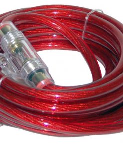 Contaq 4 Gauge 20' Power Cable & In-Line Fuse Kit (LQ44)