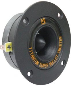 Pair 4" Titanium Bullet High Compression Tweeter (MRDHDT800B)
