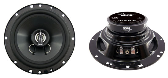6.5" 180 Watts 2 Way Coaxial Speaker (MX62)