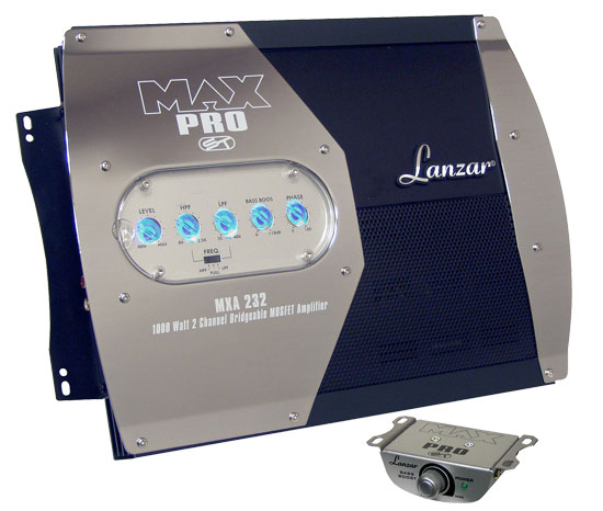 Max Pro 1000 Watt 2 Channel High Power Mosfet Amplifier (RBMXA232)