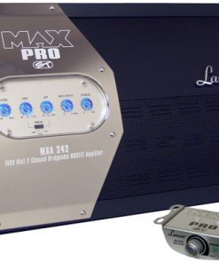 Max Pro 1600 Watt 2 Channel High Power Mosfet Amplifier (RBMXA242)