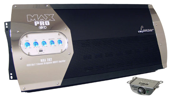 Max Pro 4000 Watt 2 Channel High Power Mosfet Amplifier (RBMXA282)