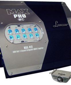 Max Pro 1000 Watt 4 Channel High Power Mosfet Amplifier (RBMXA412)