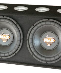 Max Pro Dual 12'' 2400 Watt  High Power Ported Subwoofer Enclosure (RBMXBB122)