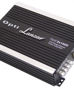 Optidrive 400 Watt 2 Channel High Output Digital Mini Amplifier (RBOPTI2X150D)