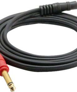 12 Gauge 3.5mm 6Ft Male Stereo To Dual 1/4''  Male Mono Y-Cable Adapter (PCBL43FT6)