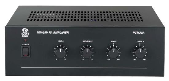 60 Watt Power Amplifier w/ 25 & 70 Volt Output (PCM30A)