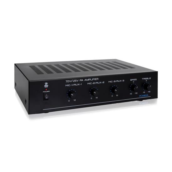 100 Watt Power Amplifier w/ 25 & 70 Volt Output (PCM60A)