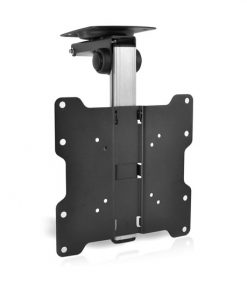 Universal Folding Hide-Away TV Ceiling Mount Bracket Fits Virtually All 17” - 37" TVs  (Flat Panel HDTV, LCD, LED, Plasma and Smart TVs) (PCMTV25)