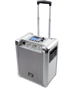 Portable PA System With USB/SD, DJ Controls, And Aux Inputs (PCMX265W)
