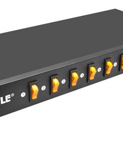 8 Outlet Rack Mount Power Supply Center w/Each Outlet Switch (PDBC10)