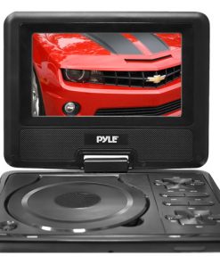 7'' Widescreen High Resolution Portable Monitor w/ Built-In DVD, MP3, MP4 Players, USB Port & SD Card Slot Readers (RBPDH7)