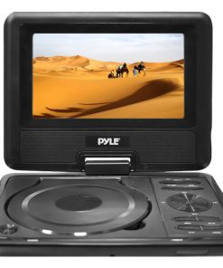 9'' Widescreen High Resolution Portable Monitor w/ Built-In DVD, MP3, MP4 Players, USB Port & SD Card Slot Readers (RBPDH9)