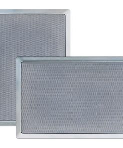 5.25'' In-Wall / In-Ceiling Stereo Speakers, 2-Way, Flush Mount, Silver (PDIW55SL)