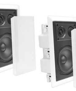 8'' Two Way In Wall Enclosed Speaker System w/ Directional Tweeter (RBPDIW87)