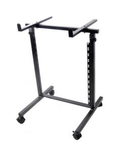 12U - 2 Post Open Frame Rack Shelf + Equipment/Device Stand (PDJSD2)