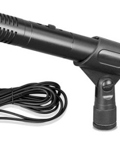 Small Diaphragm Microphone, Electret Condenser Mic with 20' ft. XLR Cable & Windscreen (PDMIC45)