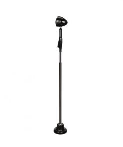 Classic Retro Vintage Style Microphone & Swing Stand, Black (PDMICR72BK)