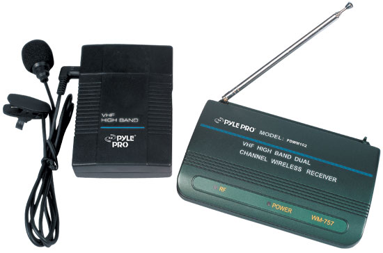 VHF Lavalier Wireless Microphone System (RBPDWM102)