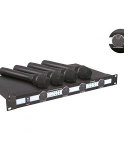 4 Mic VHF Wireless Microphone System (PDWM5000)