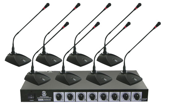 Professional conference Desktop VHF Wireless Microphone System (RBPDWM8300)