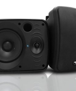 Waterproof & Bluetooth 5.25'' Indoor / Outdoor Speaker System, 600 Watt, Black (PDWR54BTB)