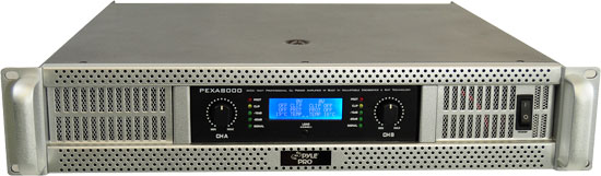 19'' Rack Mount 8000 Watts Professional Power Amplifier w/ Digital SMT Technology (RBPEXA8000)