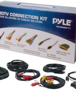 HDTV Audio/Video Cable Connection Kit Compatible w/ Plasma, LCD/LED/DLP/DVD and Audio Players (PHDMIKT1)